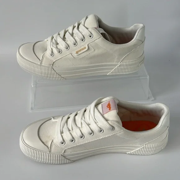 Rocket Dog Women’s White Sneakers Casual - 9 - Picture 3 of 9